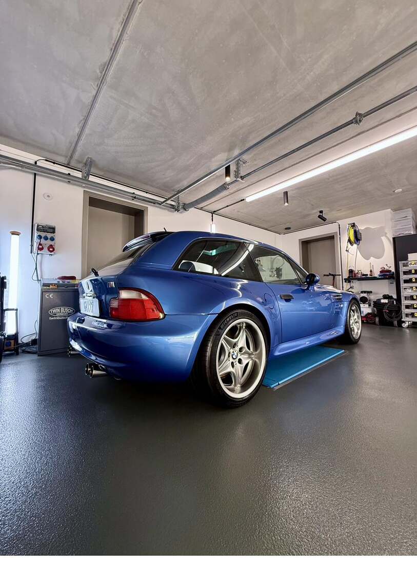 BMW Z3 M Coupé in Blau